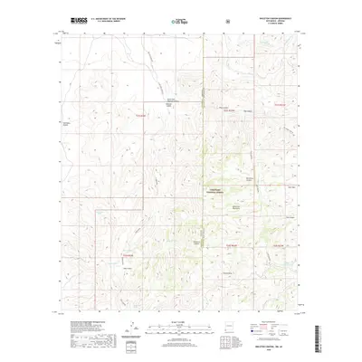 2020 Map of Skeleton Canyon, 2020 Print