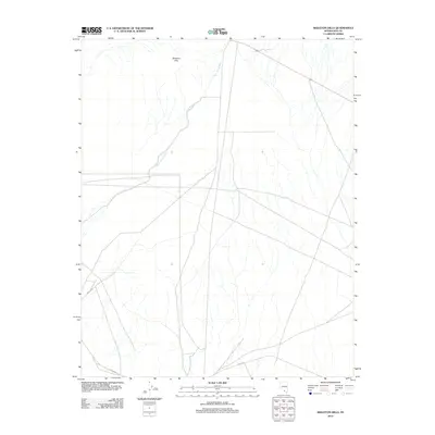2012 Map of Skeleton Hills, 2012 Print