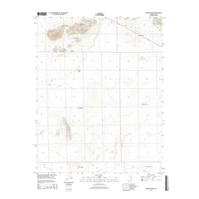 2015 Map of Skeleton Hills, 2015 Print