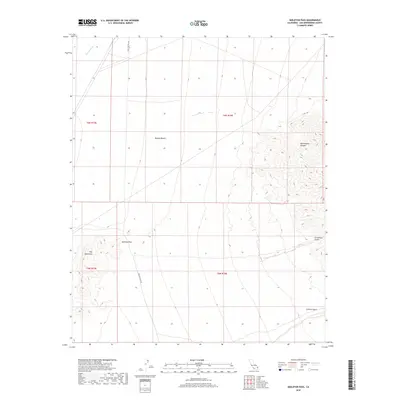 2018 Map of Skeleton Pass, 2018 Print