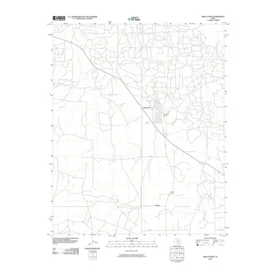 2010 Map of Skellytown, 2010 Print