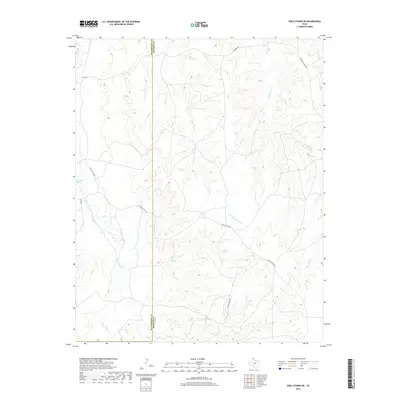 2019 Map of Skellytown NE, 2019 Print