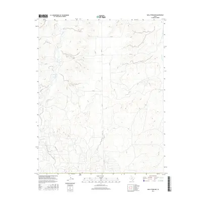 2016 Map of Skellytown NW, 2016 Print