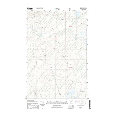 2016 Map of Skibo, 2016 Print