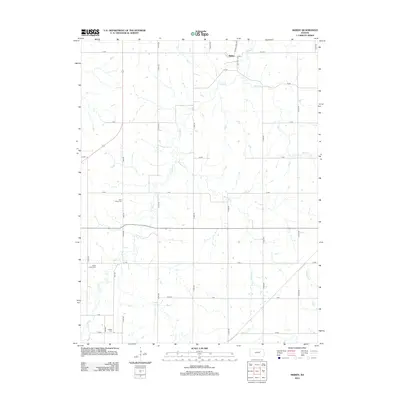 2012 Map of Skiddy, 2012 Print