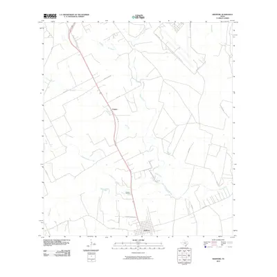 2010 Map of Skidmore, 2010 Print