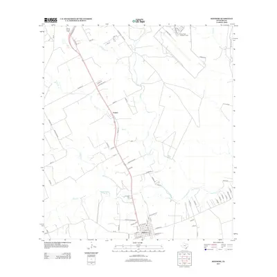 2013 Map of Skidmore, 2013 Print