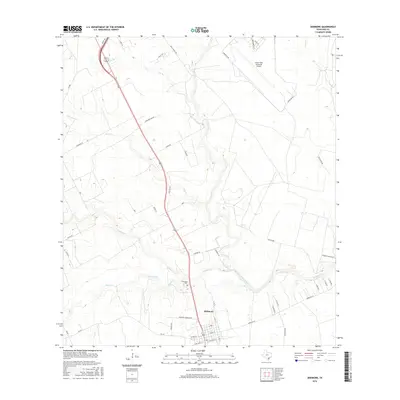 2016 Map of Skidmore, 2016 Print