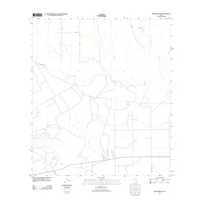 2013 Map of Skidmore NE, 2013 Print