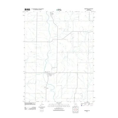 2012 Map of Skidmore, 2012 Print