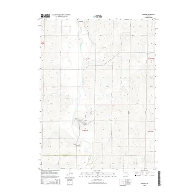 2014 Map of Skidmore, 2014 Print