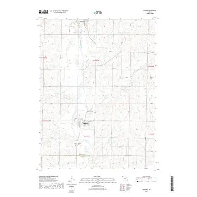 2017 Map of Skidmore, 2017 Print