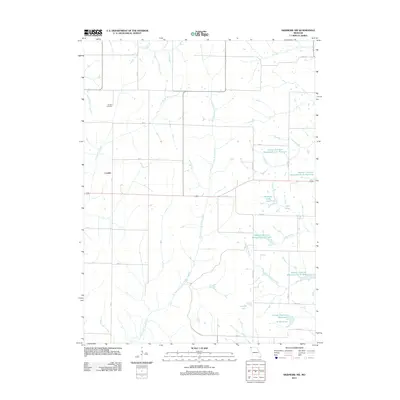 2012 Map of Skidmore NW, 2012 Print