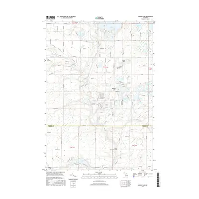 2017 Map of Skidway Lake, 2017 Print