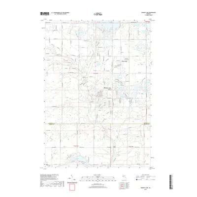 2019 Map of Skidway Lake, 2019 Print