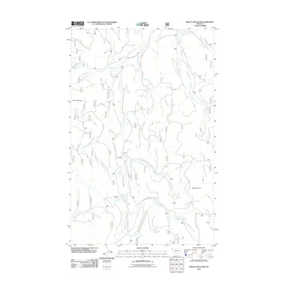2011 Map of Skillet Mountain, 2011 Print