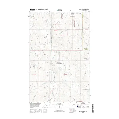2014 Map of Skillet Mountain, 2014 Print