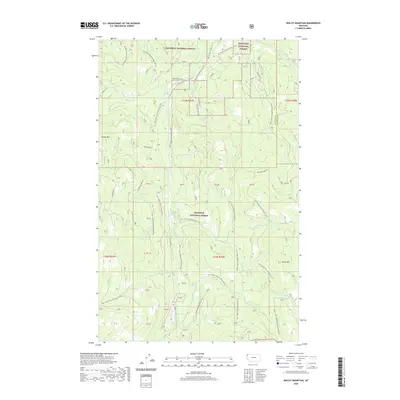 2020 Map of Skillet Mountain, 2020 Print