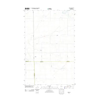 2013 Map of Skime, 2013 Print