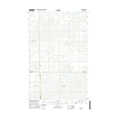 2016 Map of Skime, 2016 Print