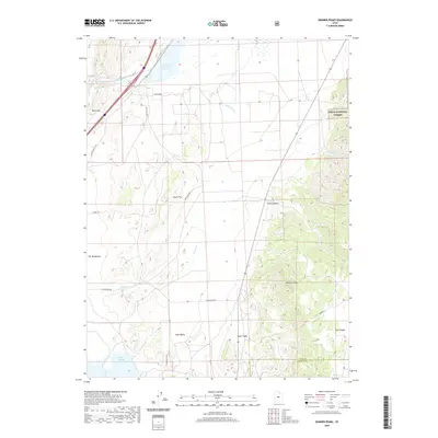 2020 Map of Skinner Peaks, 2020 Print