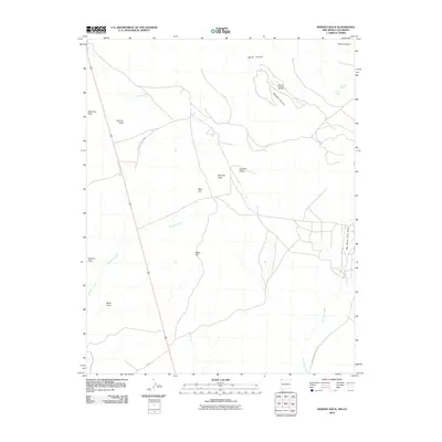 2010 Map of Skinney Rock, 2010 Print