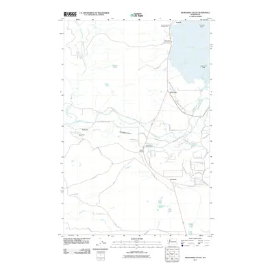2011 Map of Skokomish Valley, 2011 Print