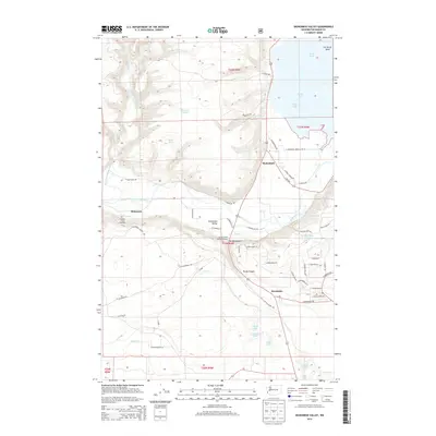 2014 Map of Skokomish Valley, 2014 Print