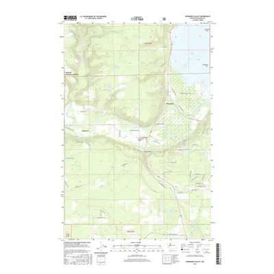 2017 Map of Skokomish Valley, 2017 Print