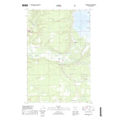 2020 Map of Skokomish Valley, 2020 Print