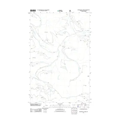 2011 Map of Skookoleel Creek, 2011 Print