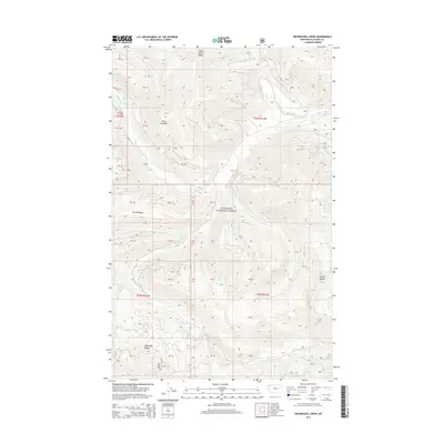 2014 Map of Skookoleel Creek, 2014 Print