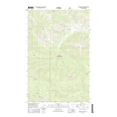 2017 Map of Skookoleel Creek, 2017 Print