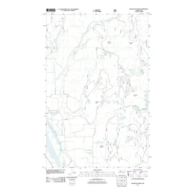 2011 Map of Skookum Creek, 2011 Print