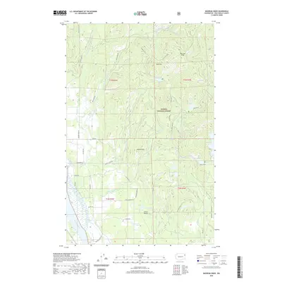 2020 Map of Skookum Creek, 2020 Print