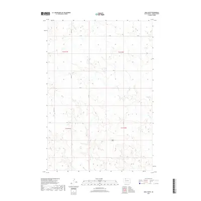 2017 Map of Skull Butte, 2017 Print