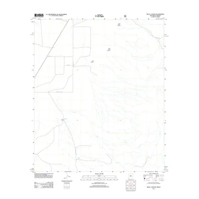 2012 Map of Skull Canyon, 2012 Print