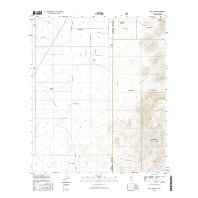 2017 Map of Skull Canyon, 2017 Print