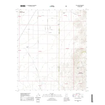 2020 Map of Skull Canyon, 2020 Print