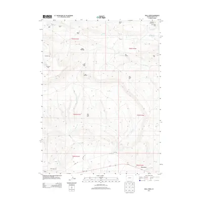 2013 Map of Skull Creek, 2013 Print