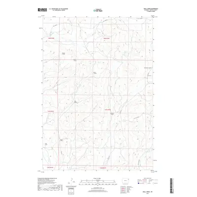 2017 Map of Skull Creek, 2017 Print