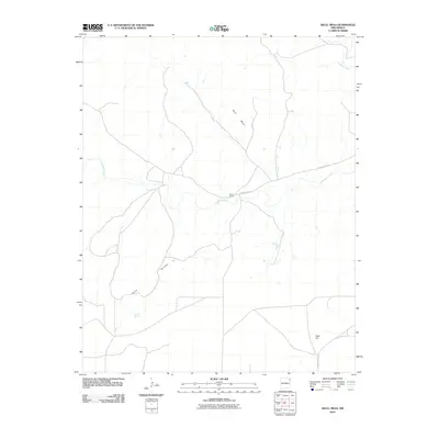 2010 Map of Skull Mesa, 2010 Print