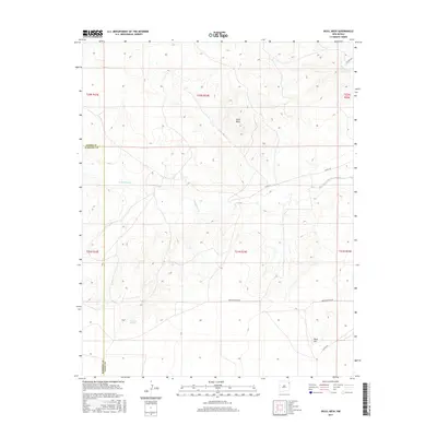 2017 Map of Skull Mesa, 2017 Print