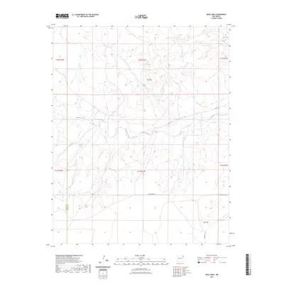 2023 Map of Skull Mesa, 2023 Print