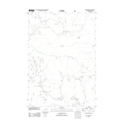 2012 Map of Skull Ridge, 2012 Print