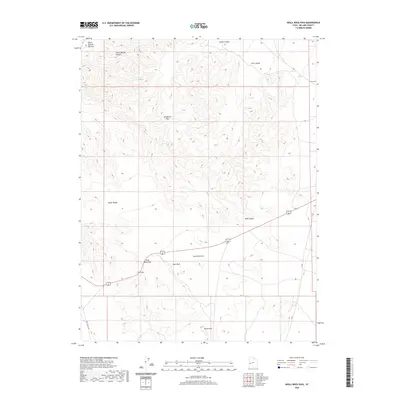 2020 Map of Skull Rock Pass, 2020 Print