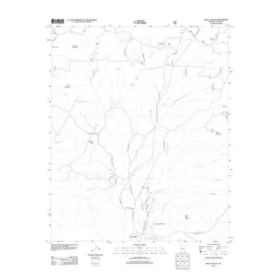 2012 Map of Skull Valley, 2012 Print