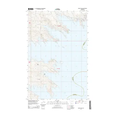 2014 Map of Skunk Coulee, 2014 Print