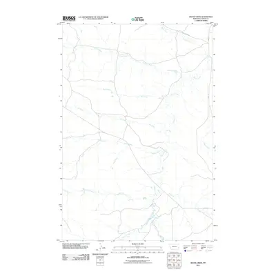 2011 Map of Skunk Creek, 2011 Print