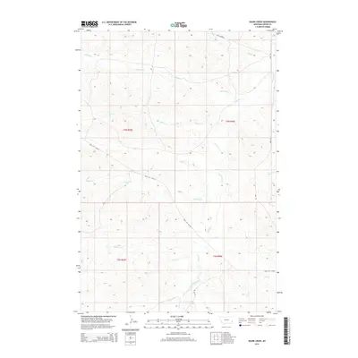 2014 Map of Skunk Creek, 2014 Print